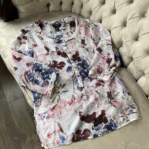 Papillon Floral Blouse